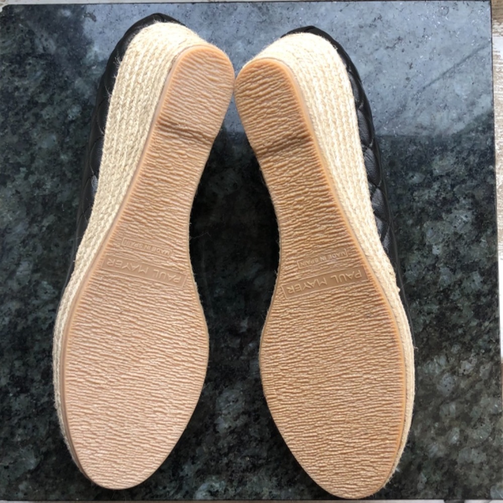 NEW Quilted Cap-Toe Espadrilles Made in Spain - Picture 6 of 8